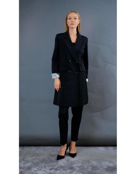 Kruvaze Ceket Takım